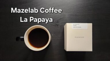 Mazelab Coffee Review (Prague, Czech Republic)- Washed Ecuador La Papaya