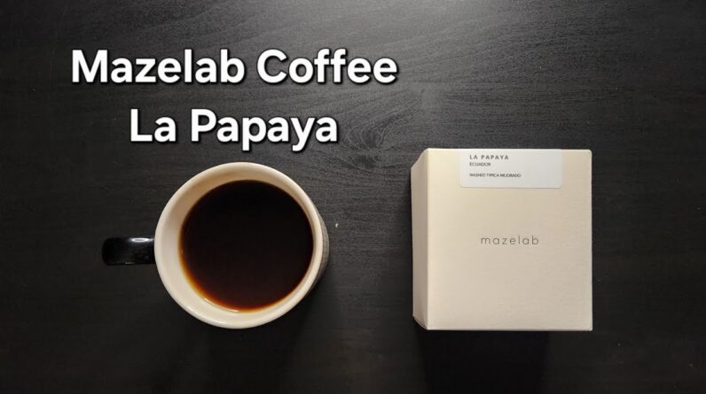 Mazelab Coffee Review (Prague, Czech Republic)- Washed Ecuador La Papaya