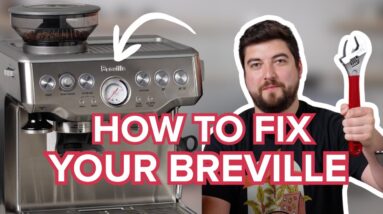 How To Reset and Fix Common Breville Espresso Machine Problems