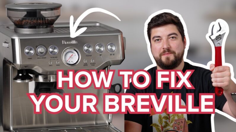How To Reset and Fix Common Breville Espresso Machine Problems