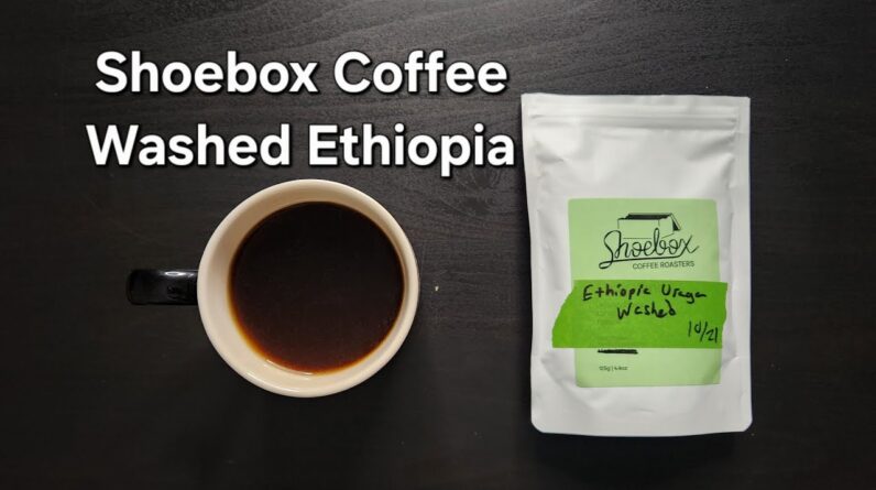 Shoebox Coffee Roasters Review (Chicago, Illinois)- Washed Ethiopia Uraga Outgrowers