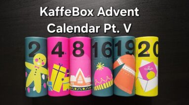 KaffeBox Advent Calendar (Pt. V) ft. Coffee Collective, Frukt, Langøra, Prolog and Swerl