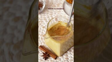 Make a Cozy Golden Milk Cappuccino at Home ☕️