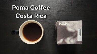 Poma Coffee Review (Copenhagen, Denmark)- Cold Washed Costa Rica Volcan Azul SL28