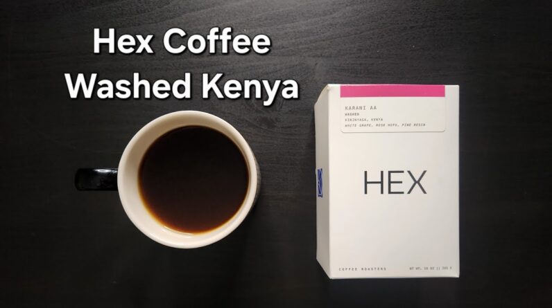Hex Coffee Review (Charlotte, NC)- Washed Kenya Karani AA