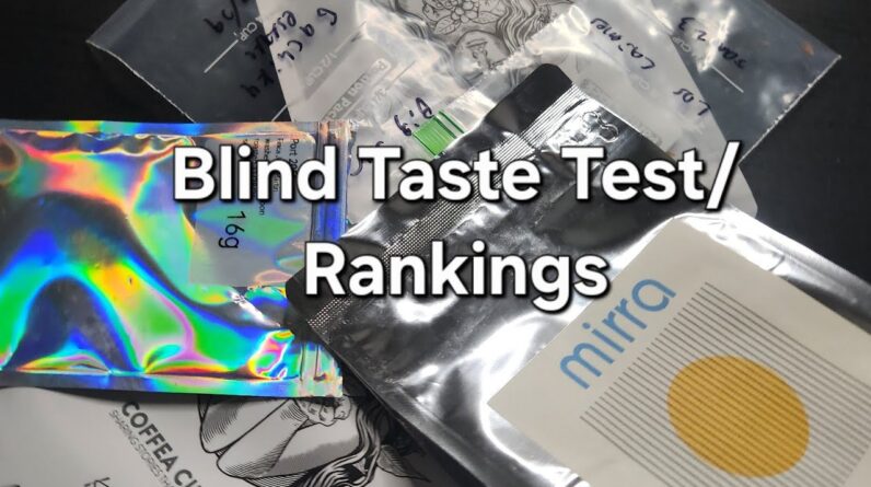 Blind Taste Test/Rankings ft. Big Sur, Coffea Circulor, Coffee with Dongze, Mirra and Port2050