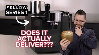 NEW FROM FELLOW: The Series 1 Espresso Machine (Our Honest Review!)