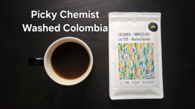 The Picky Chemist Coffee Review (Chaudfontaine, Belgium)- Washed Colombia Inmaculada