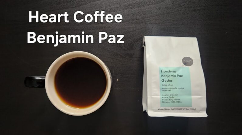 Heart Coffee Roasters Review (Portland, Oregon)- Washed Honduras Benjamin Paz Gesha
