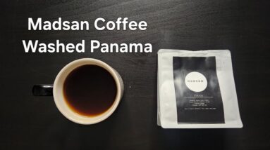 Madsan Coffee Review (Jakarta, Indonesia)- Washed Panama Typica