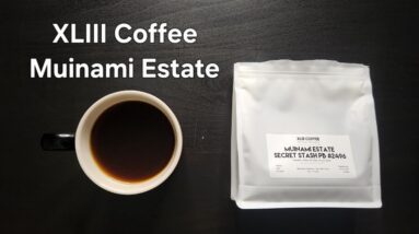 XLIII Coffee Review (Da Nang, Vietnam)- Washed Kenya Muinami Estate Secret Stash #2496
