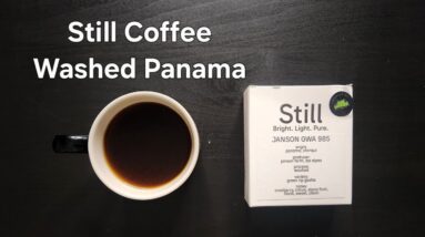 Still Coffee Roasters Review (The Hague, Netherlands)- Washed Panama Janson GWA 985