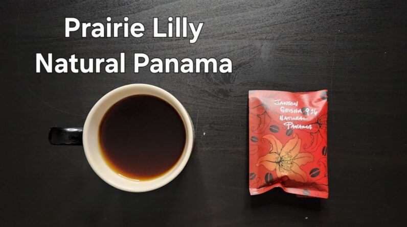 Prairie Lily Coffee Review (Lloydminster, Saskatchewan)- Natural Panama Janson Geisha 926
