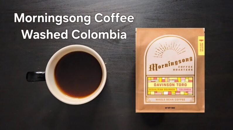 Morningsong Coffee Roasters Review (Grand Rapids, MI)- Washed Colombia Davinson Toro