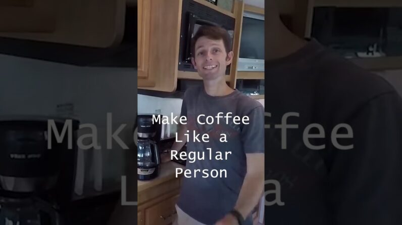 How To Make Coffee Like a Regular Person