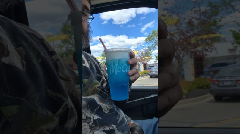 MCDONALD'S SPRITE BERRY BLAST #shorts