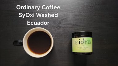 Ordinary Coffee Roasters Review (Frankfurt, Germany)- SyOxi Washed Ecuador Pepe Jijon Sidra