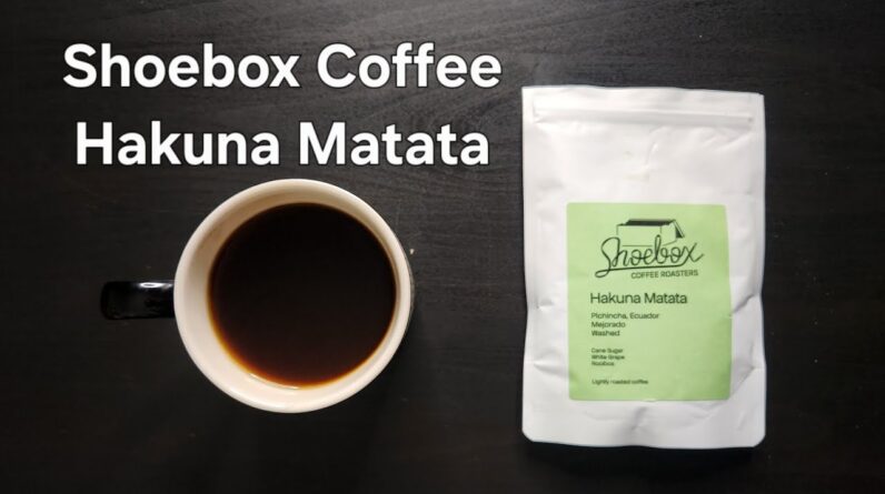 Shoebox Coffee Roasters Review (Chicago, Illinois)- Washed Ecuador Hakuna Matata