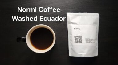 Norml Coffee Ppl Review (Palo Alto, California)- Washed Ecuador Hacienda La Florida