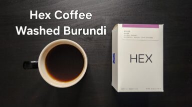 Hex Coffee Review (Charlotte, NC)- Washed Burundi Ninga