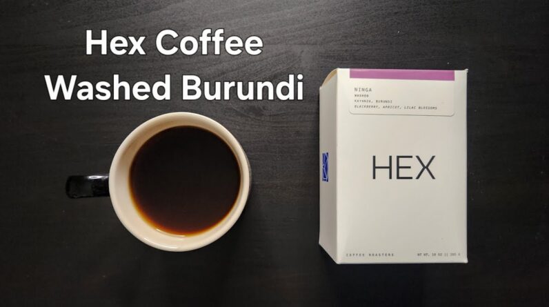 Hex Coffee Review (Charlotte, NC)- Washed Burundi Ninga