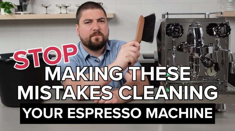 How To Clean Your Espresso Machine (The RIGHT Way)
