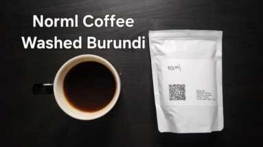 Norml Coffee Ppl Review (Palo Alto, California)- Washed Burundi Ninga Hill