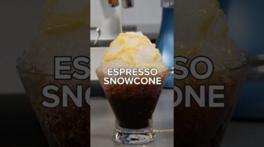 Why aren't espresso snowcones on every summer coffee shop menu?!?