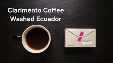 Clarimento Coffee Lab Review (Seoul, South Korea)- Washed Ecuador Alaska Del Sur