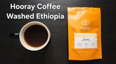 Hooray Coffee Lab Review (Burnaby, BC)- Washed Ethiopia Qunqana