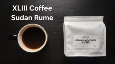 XLIII Coffee Review (Da Nang, Vietnam)- Washed Colombia Sudan Rume #00313 by CGLE