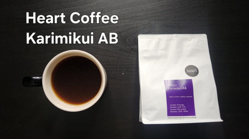 Heart Coffee Roasters Review (Portland, Oregon)- Washed Kenya Karimikui AB