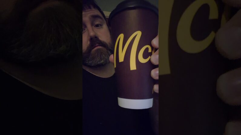 Is McDonald’s Cappuccino Actually Good? 👀 #shorts