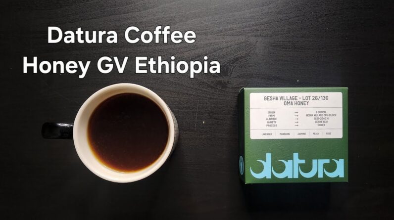 Datura Coffee Review (Paris, France)- Honey Ethiopia Gesha Village OMA 26/136